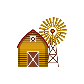 Free Poultry Farm Building Clipart to Edit Online