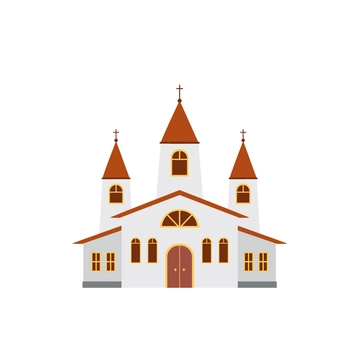 Free Monastery Building Clipart to Edit Online