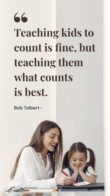 Free Back to School Quote For Parents Template to Edit Online