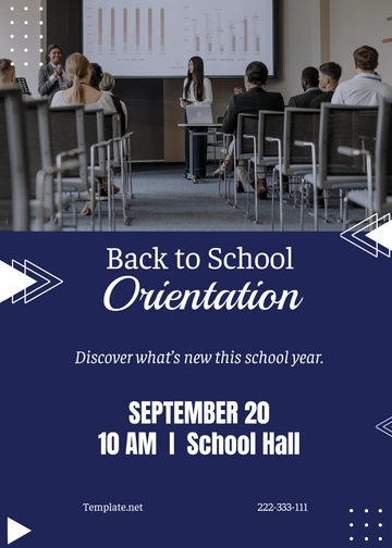 Free Back to School Invitation Card Template to Edit Online
