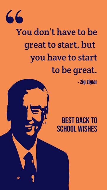 Free Back to School Anxiety Quote Template to Edit Online