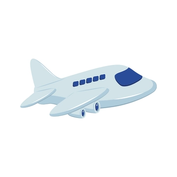 Free 3D Airplane Clipart to Edit Online