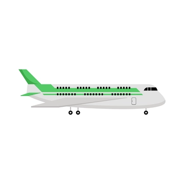 Free Commercial Airplane Clipart to Edit Online