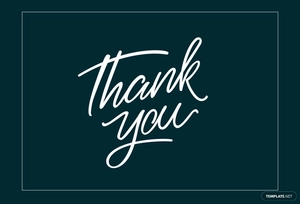 Thank You Postcard Template