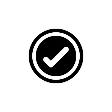 Free Round Check Icon to Edit Online