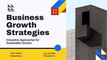 Free Bauhaus Presentation Template to Edit Online