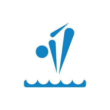 Free Diving Olympic Icon Template to Edit Online