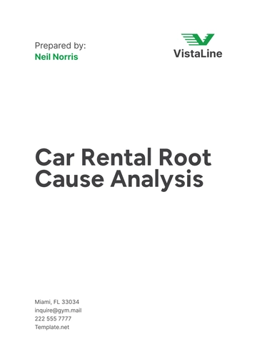 Free Car Rental Root Cause Analysis Template