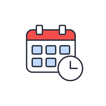 Free Date and Time Icon to Edit Online