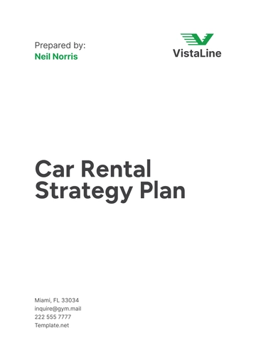 Free Car Rental Strategy Plan Template to Edit Online