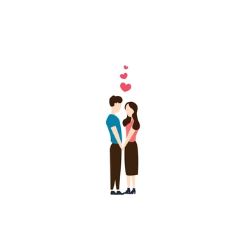 Free Loving Couple Clipart to Edit Online