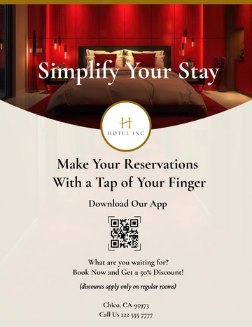 Free Hotel Digital Flyer Template to Edit Online Free Hotel Digital Flyer Template to Edit Online