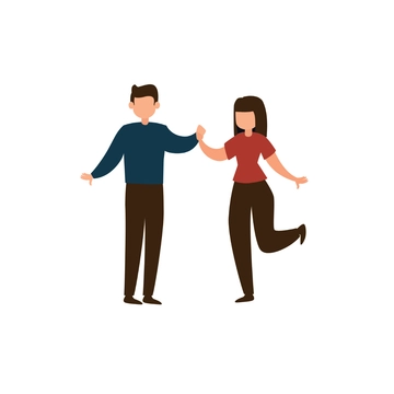 Free Dancing Couple Clipart to Edit Online