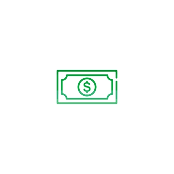 Free Money Gradient Icon to Edit Online