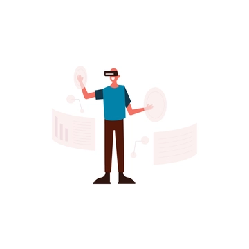 Free Virtual Reality Technology Clipart to Edit Online