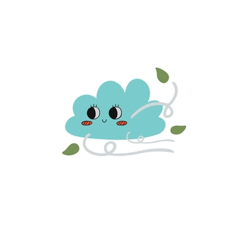 Free Windy Weather Clipart to Edit Online