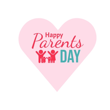 Free Happy Parents Day Clipart Template to Edit Online