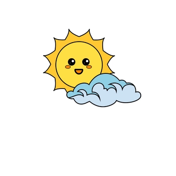 Free Cartoon Weather Clipart to Edit Online