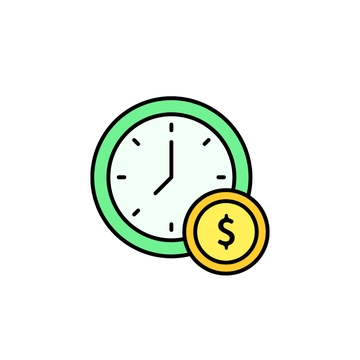 Free Money Time Icon to Edit Online