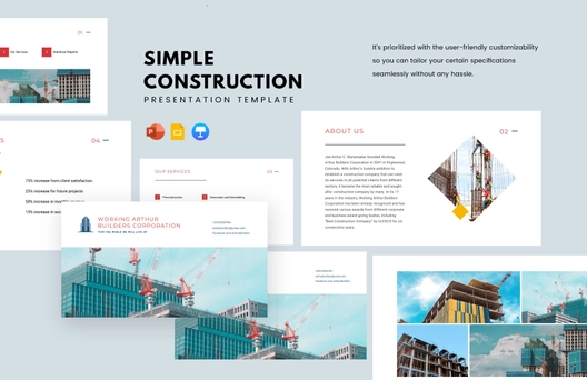 Simple Construction Template Simple Construction Template