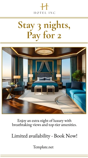 Free Hotel Whatsapp Status Template to Edit Online