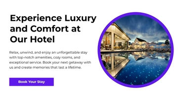 Free Hotel X Post Template to Edit Online