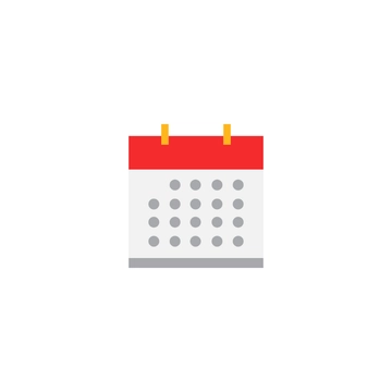 Free Calendar Flat Icon to Edit Online