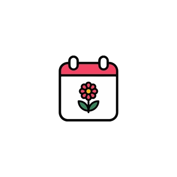 Free Spring Calendar Icon to Edit Online
