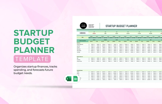 Startup Budget Planner Template