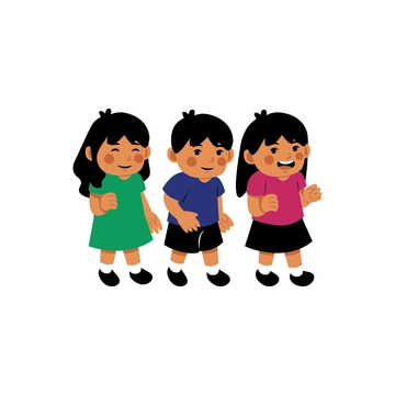 Free Childhood Friend Clipart to Edit Online