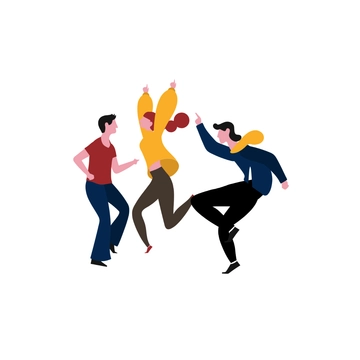 Free Happy Friends Clipart to Edit Online