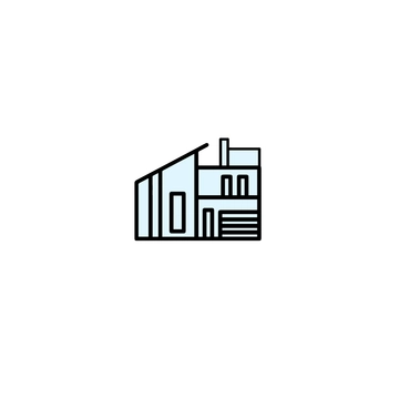 Free Modern House Icon to Edit Online