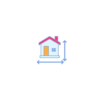 Free House Area Icon to Edit Online
