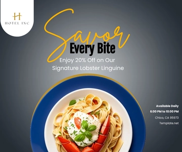 Free Hotel Food Ad Banner Templates to Edit Online Free Hotel Food Ad Banner Templates to Edit Online