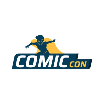Free Comic Con Logo Template to Edit Online