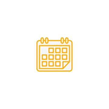 Free Gold Calendar Icon to Edit Online