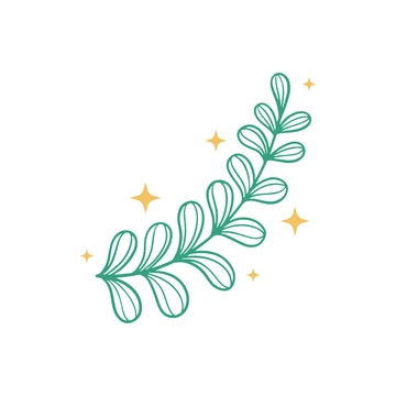 Free Leaves Aesthetic Mystical Clipart to Edit Online