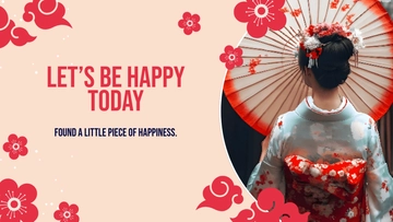 Free Japanese Youtube Thumbnail Cover Template to Edit Online