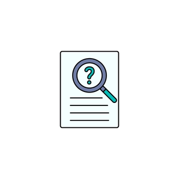 Free Research Question Icon to Edit Online