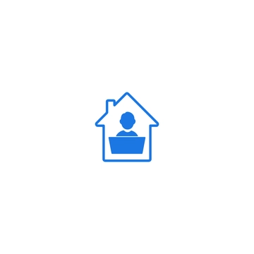 Free Work from Home Icon to Edit Online