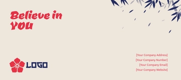 Free Japanese Envelope Template to Edit Online