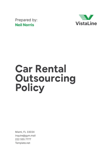 Free Car Rental Outsourcing Policy Template to Edit Online