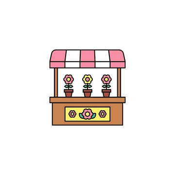 Free Flower Shop Icon to Edit Online