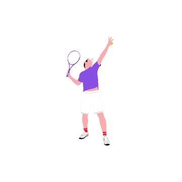 Free Professional Tennis Player Clipart to Edit Online