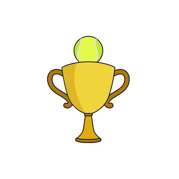 Free Tennis Trophy Clipart to Edit Online