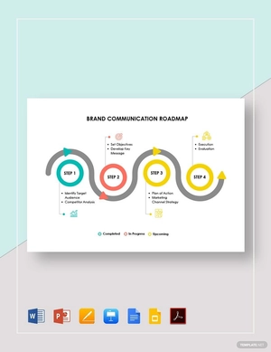 Brand Communication Roadmap Template