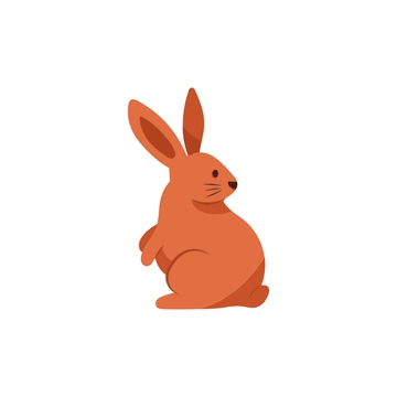 Free Clay Bunny Sculpture Clipart to Edit Online