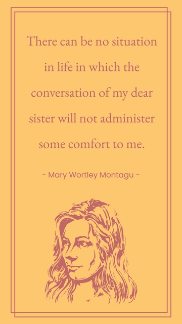 Free Sisters Day Special Quote Template to Edit Online