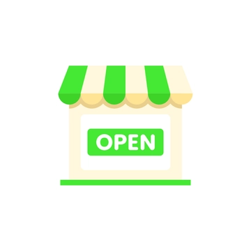 Free Open Shop Icon to Edit Online