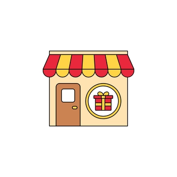 Free Gift Shop Icon to Edit Online